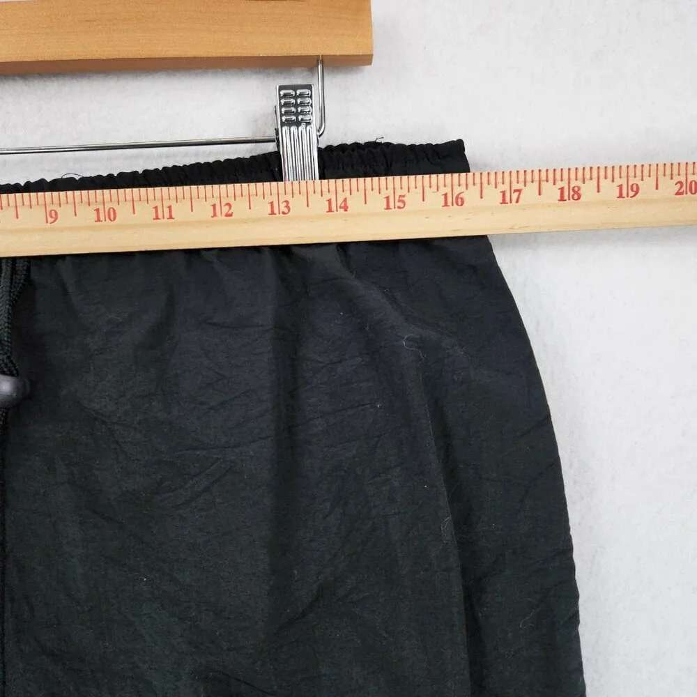 Ocean Equipment Pants Mens Small Black Vintage Track Windbreaker Joggers 90s